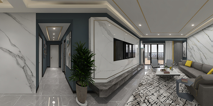 TeWill-瑞丰园133平方-装修设计方案