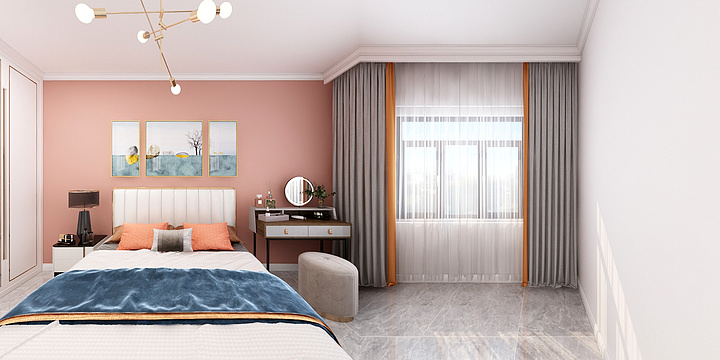 宇诺设计工作室-溪山美郡-装修设计方案