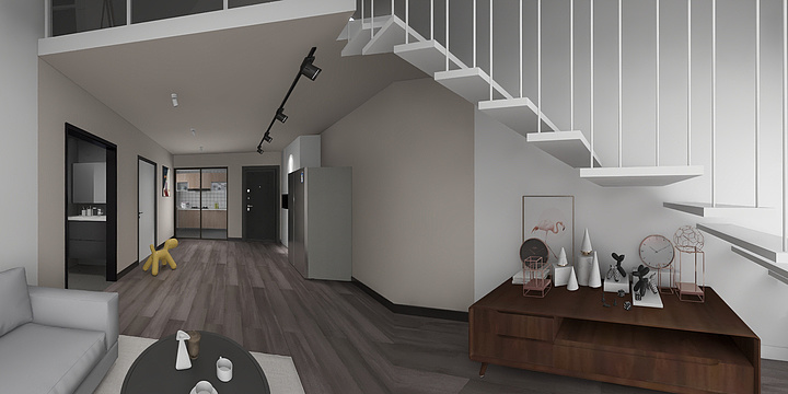 Design_Lee-20年6月loft-装修设计方案