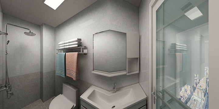 Lulu高级定制-亲水湾2-2-906效果图-副本-装修设计方案