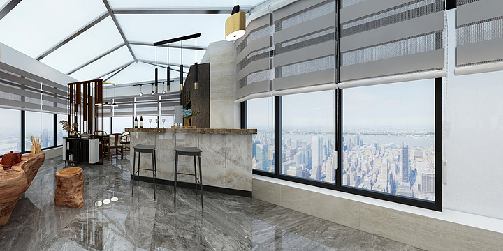 叁设计-顶层接待-装修设计方案