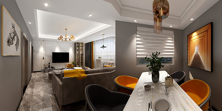 黄宇-泸州阳光光耀城3户型-装修设计方案