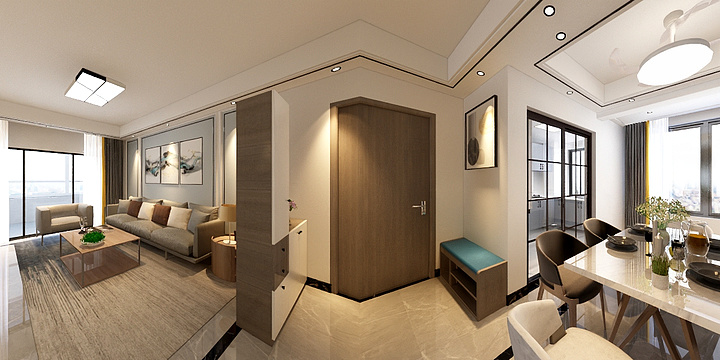 CHENBINWEI-瑶湖花园16栋1单元301孙总平-装修设计方案