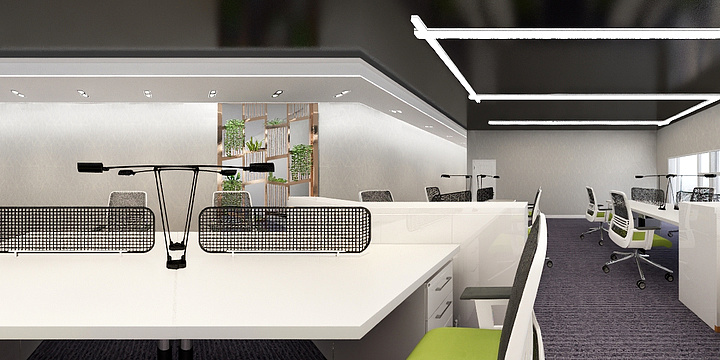 室内设计师张晗-科创中心5楼-装修设计方案