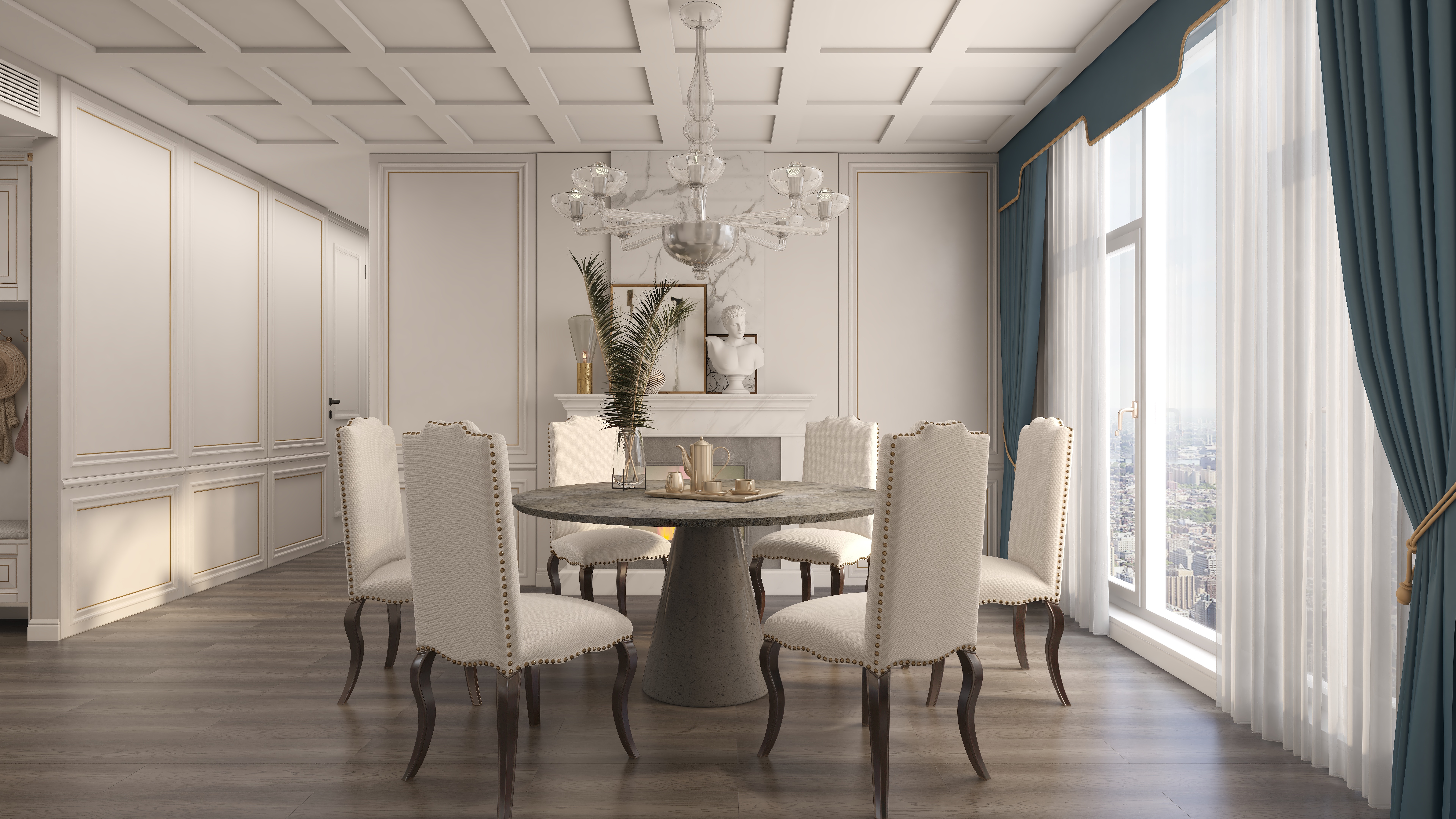 引晴-简欧风格-引晴装修效果图