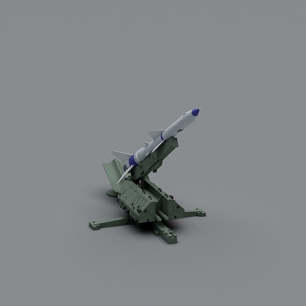 国庆节-导弹-203D模型