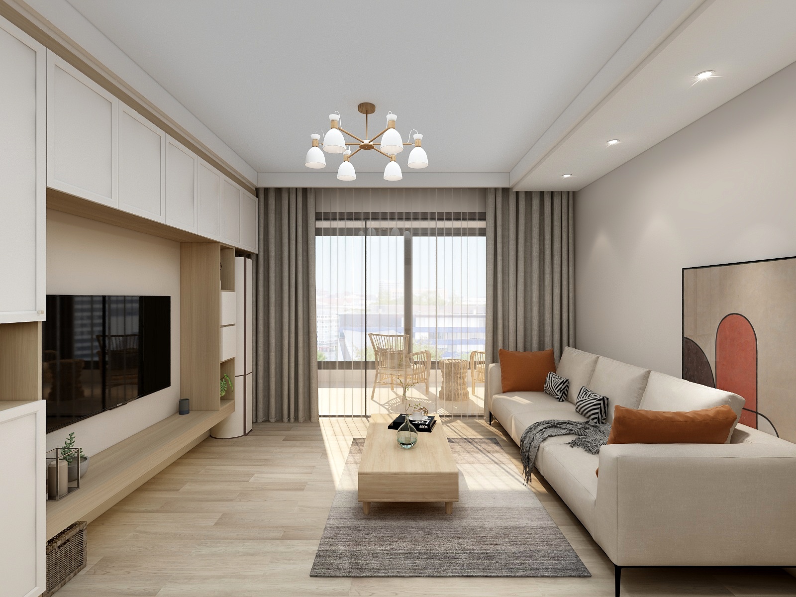 淡永明-怡润居北欧签订版装修效果图