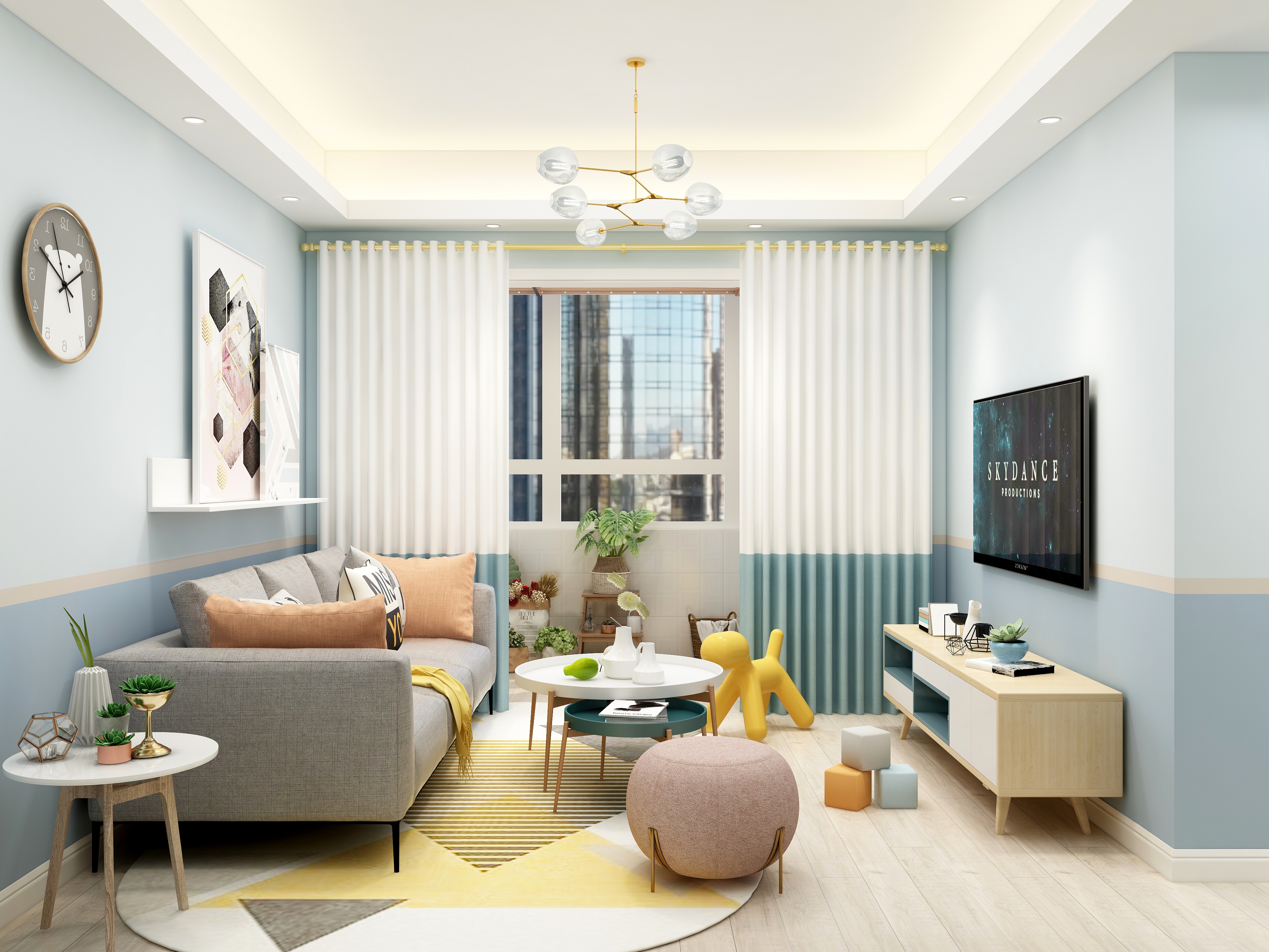 庄育霖-北欧-南京江宁融侨观澜装修效果图