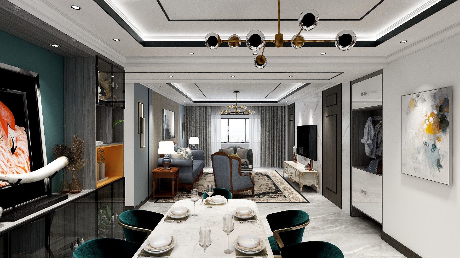 北上京装饰-恒信风华上品-装修设计方案