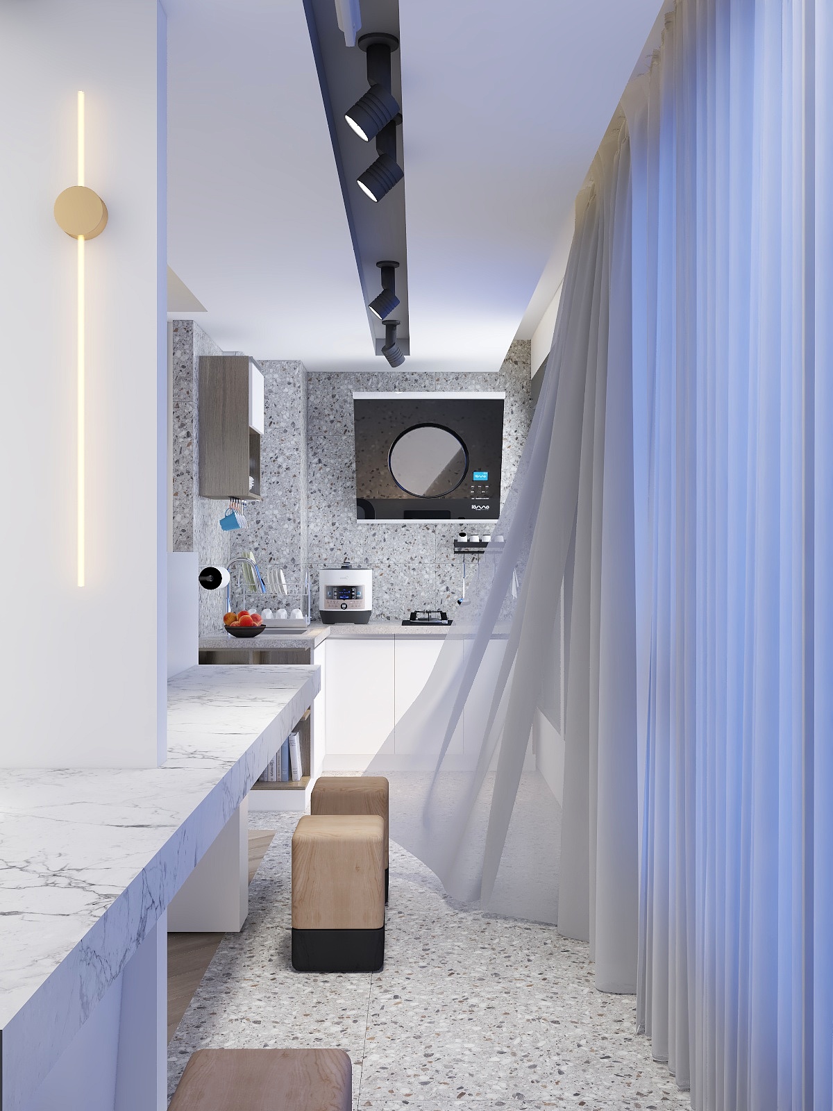 程贤君丶-小公寓-粉-装修设计方案