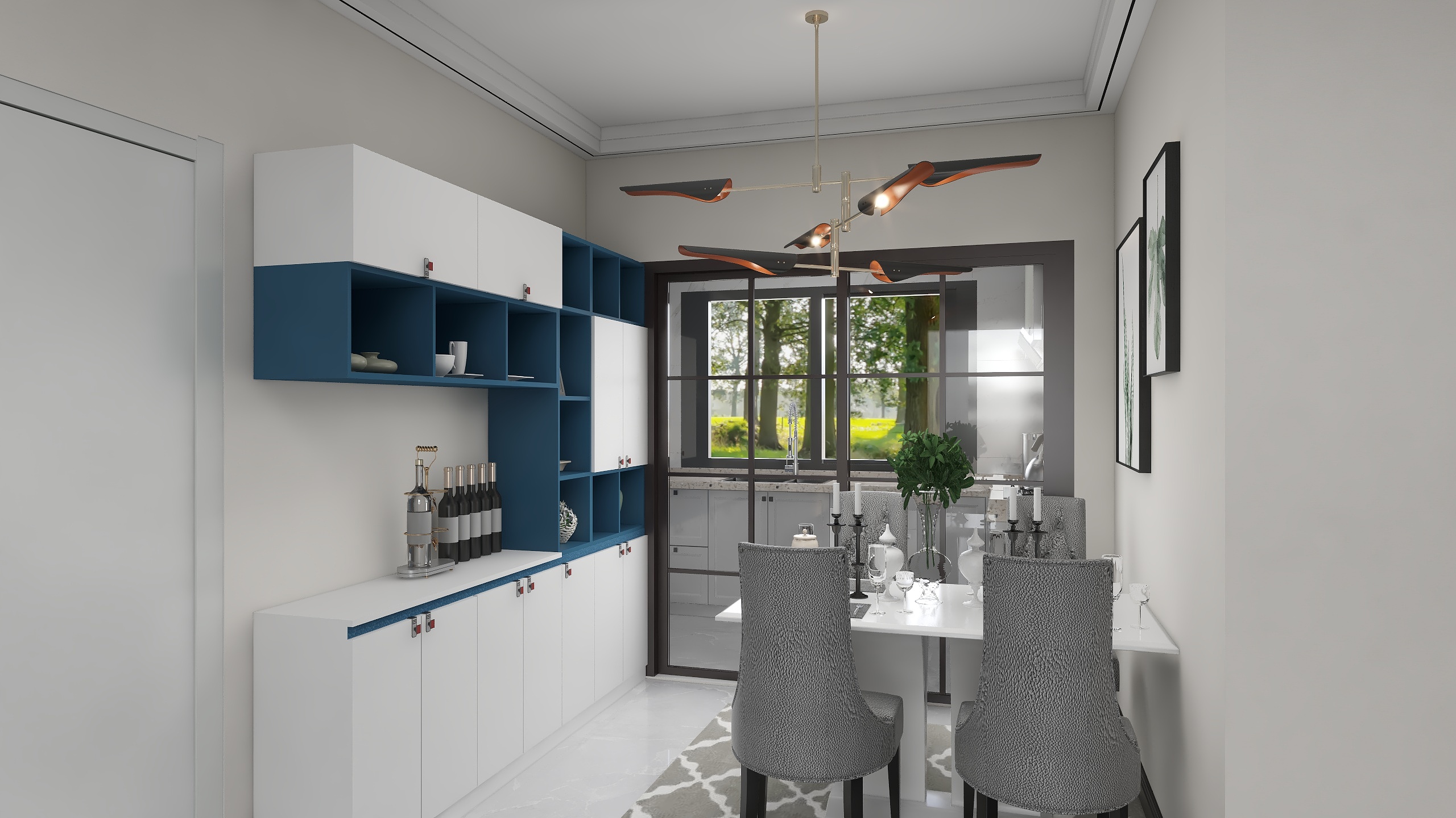 北京博达装饰-城市花园14楼-装修设计方案