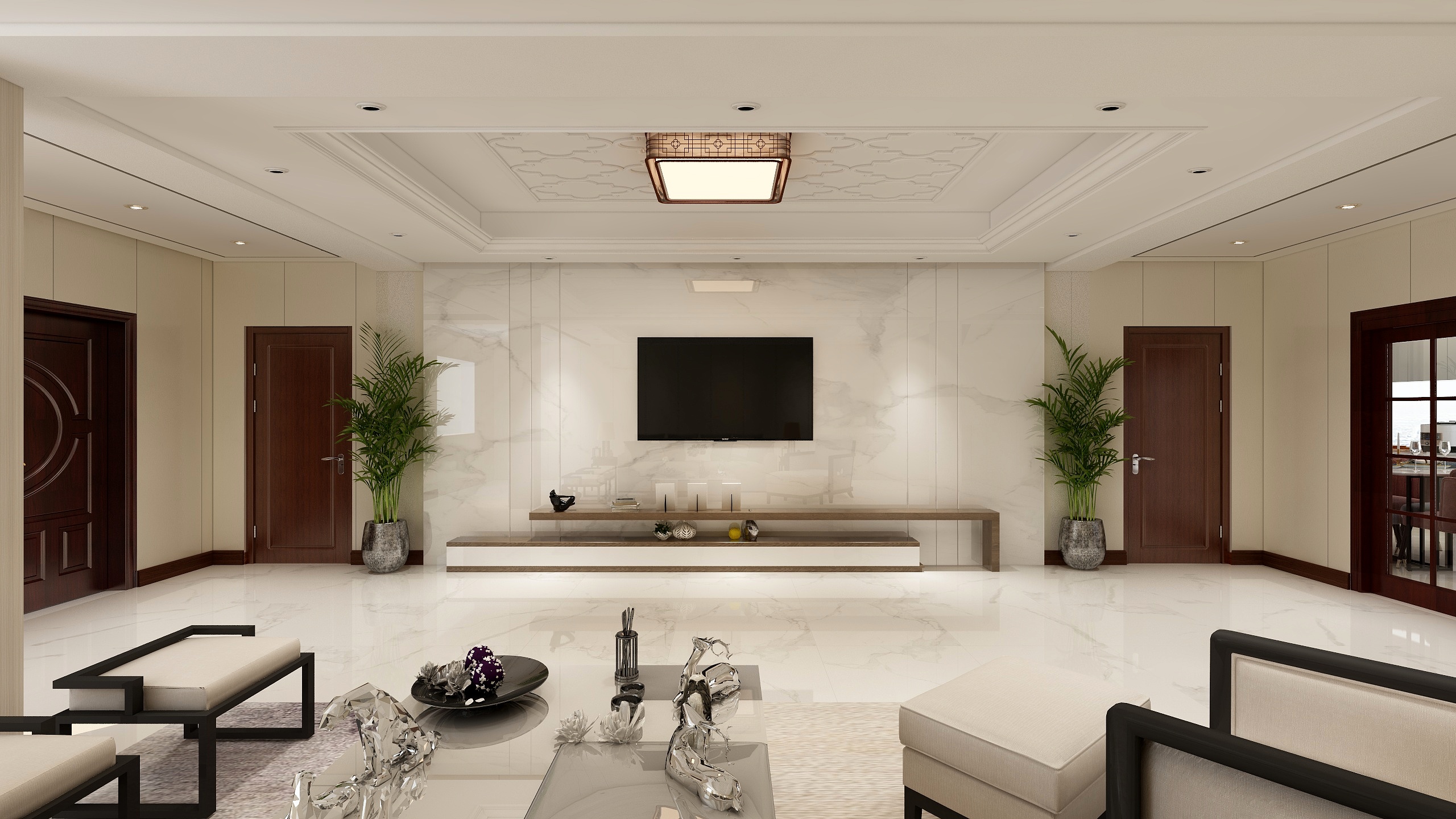 石祥宇-私人住宅一层-装修设计方案