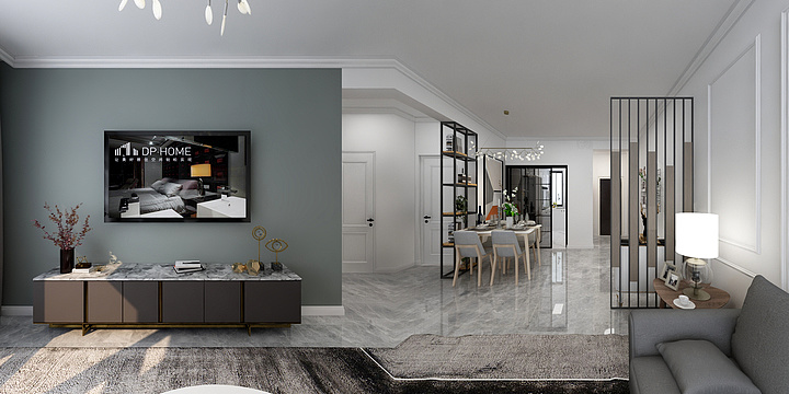 一行设计效果表现-金地艺境-装修设计方案