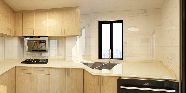 大掌柜阿新-厨房练习-装修设计方案