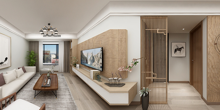 张琼-人居盛和林语-装修设计方案
