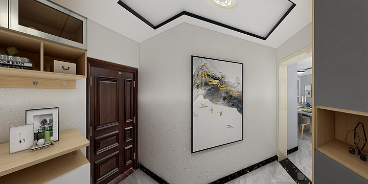 九匠装饰设计有限公司-恒盛广场二栋201号(119)-装修设计方案