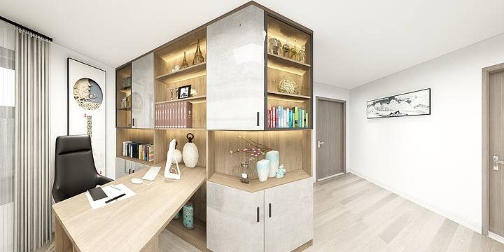 PersonalTailor蓝霖-鼎立香榭丽-北区C6-105-3F-装修设计方案