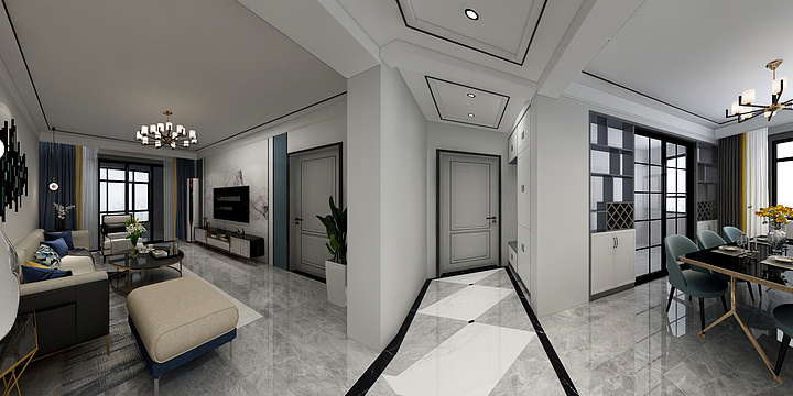 致峰装饰周玉哲-老李客户-装修设计方案