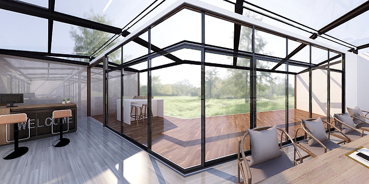 黄日文-阳光房-装修设计方案