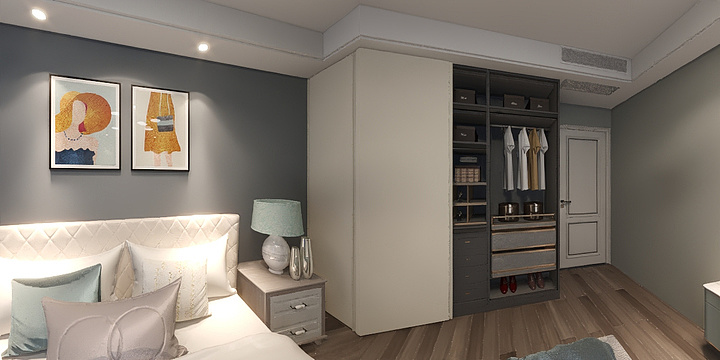 沃家装饰设计-佘山家园两房秒变三房-装修设计方案