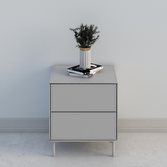 Modern Nightstands,Black