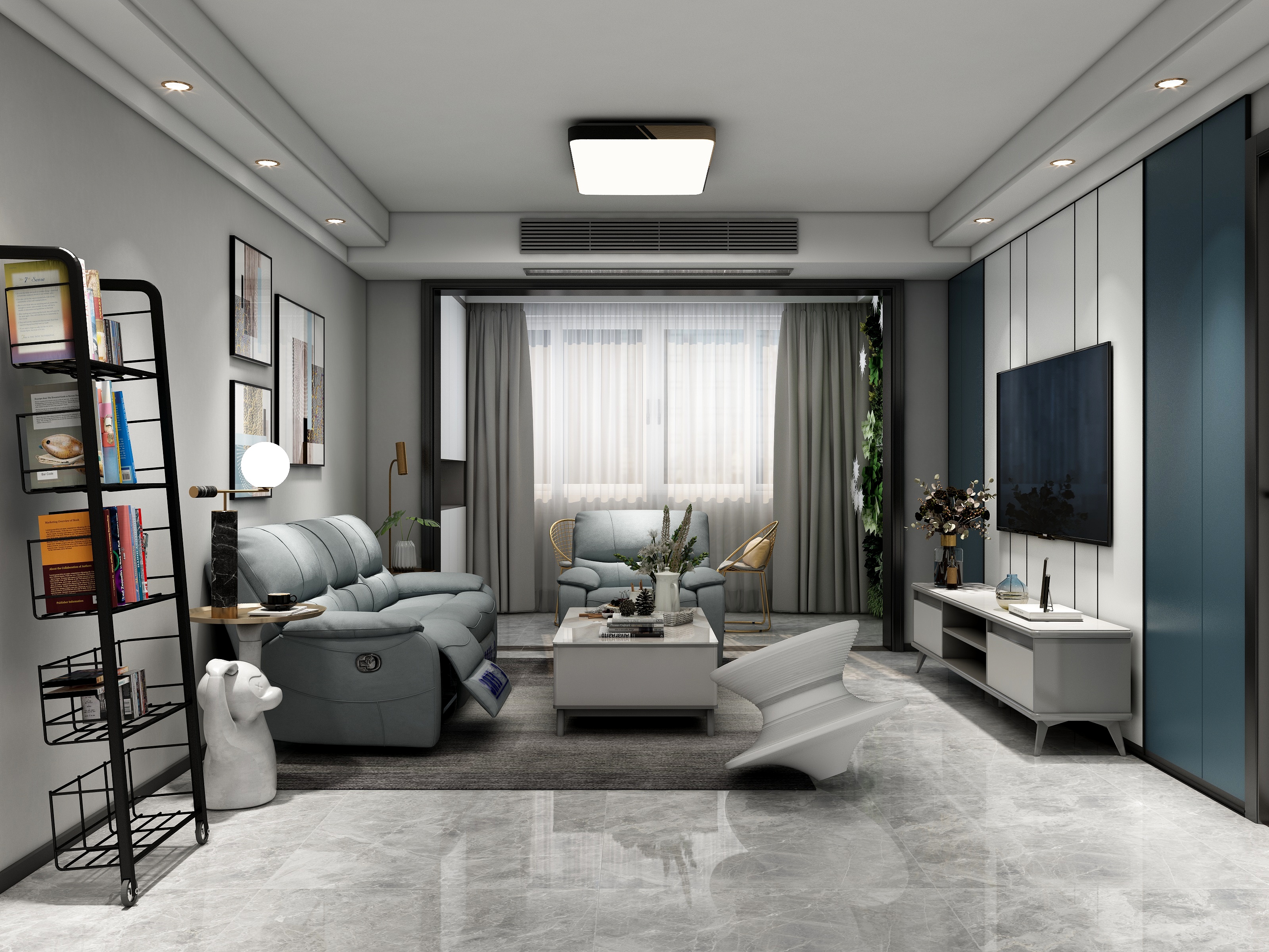 专注室内空间设计-✔江苏·泗洪丨鼎世华府.14#-3-0306丨Toncy  Law丨宏尚装饰丨2021-装修设计方案