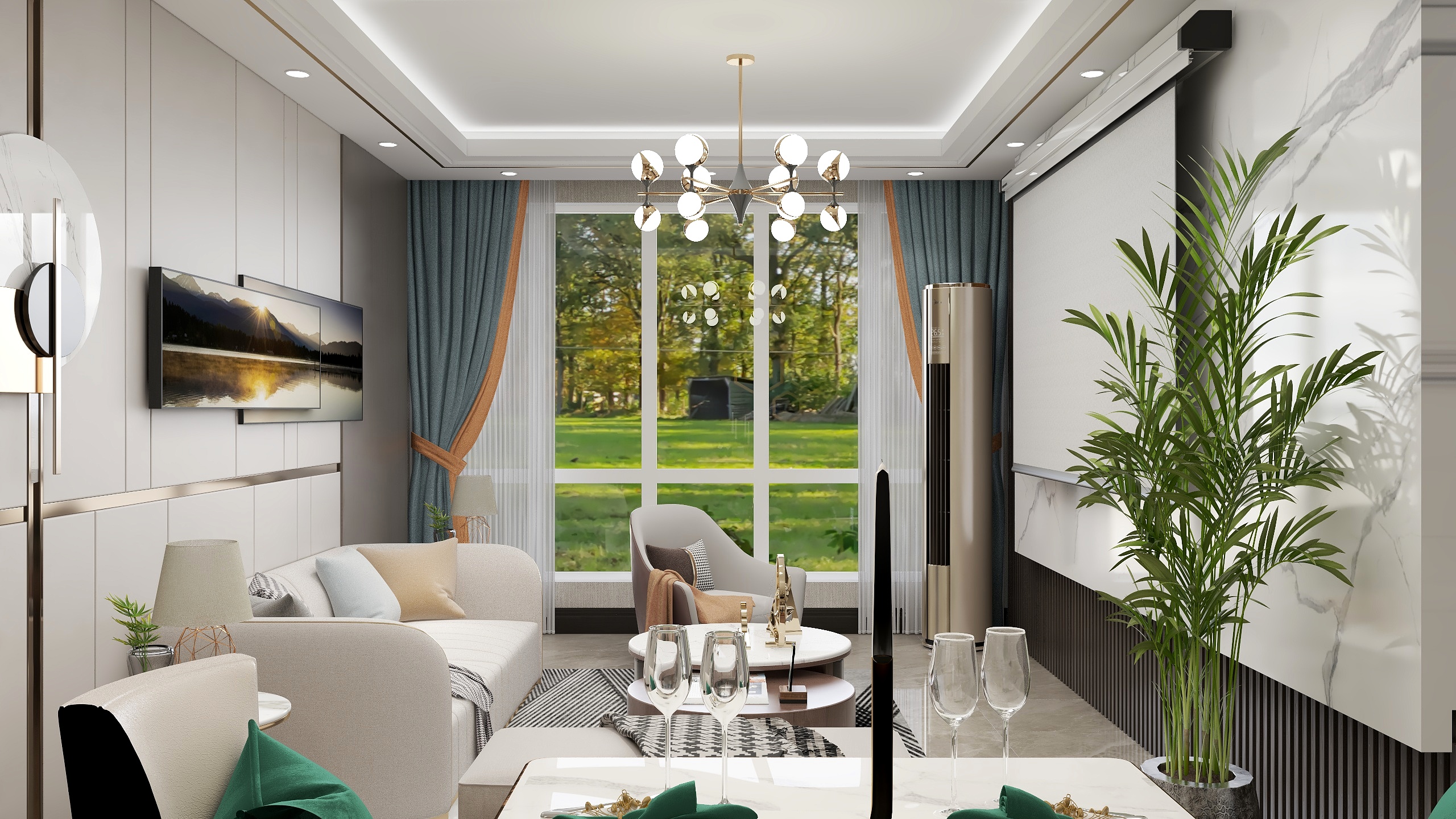 梦酷装饰-中天万科启宸-装修设计方案