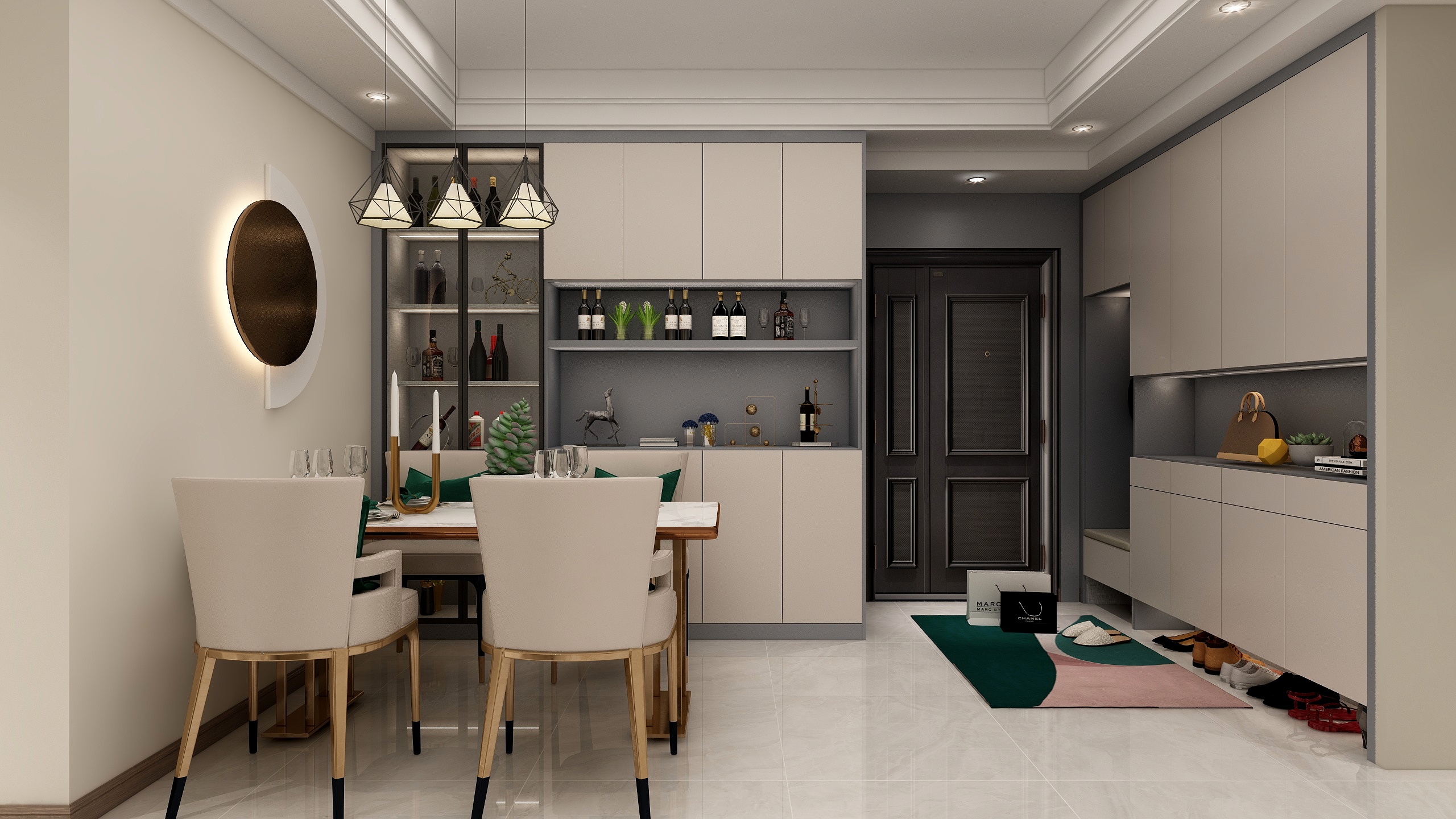 设计师刘堂锦-彩虹郡修改方案-装修设计方案