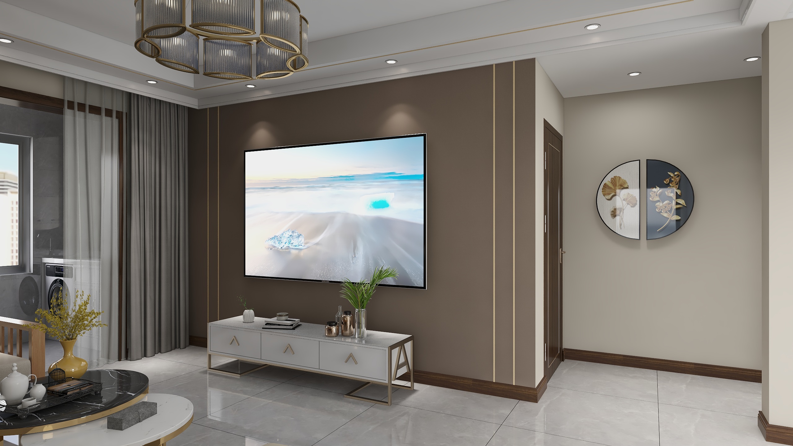 老送的空酒瓶-城南一号128平方郭老师-装修设计方案