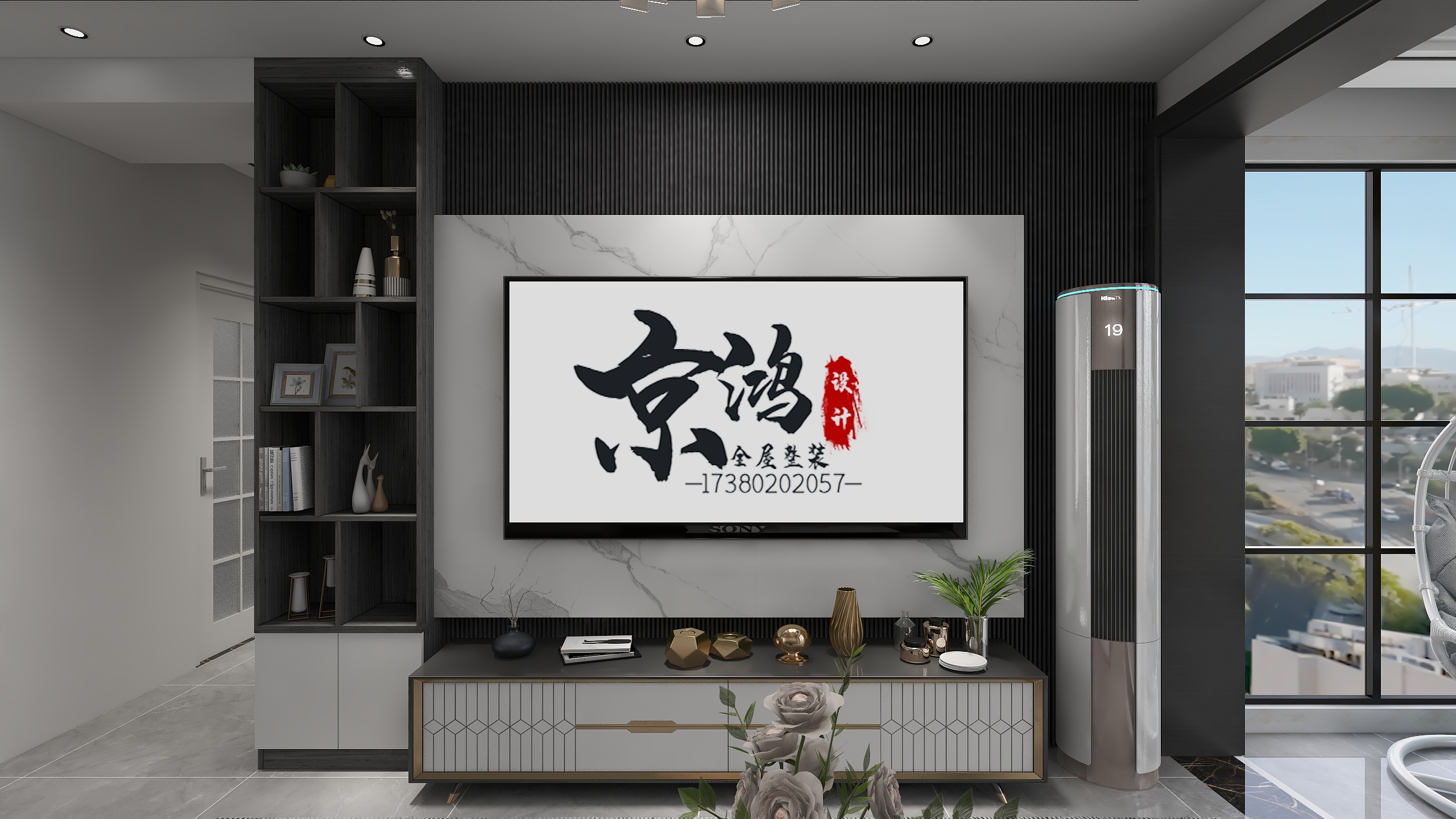 京鸿装饰丨-壹号大院-7栋-唐-装修设计方案