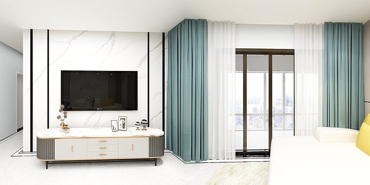 西安亚丹马莎莎-城南锦绣A座吴女士-装修设计方案