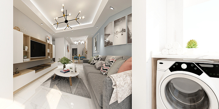 安和森-卧龙墨水湖边星总方案-装修设计方案