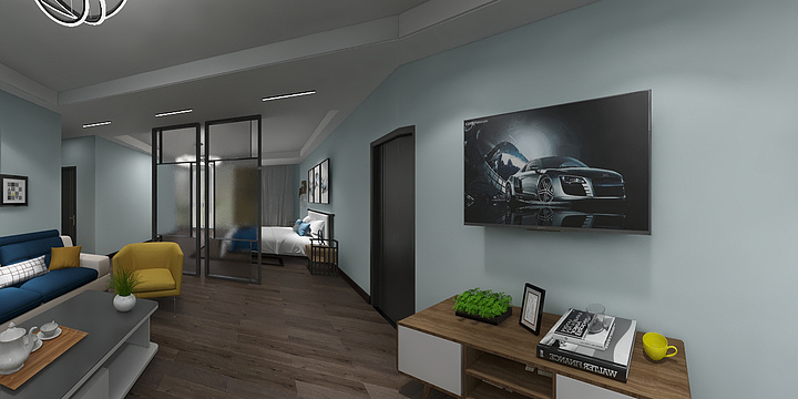 贰肆创意空间工作室-阳阳-装修设计方案