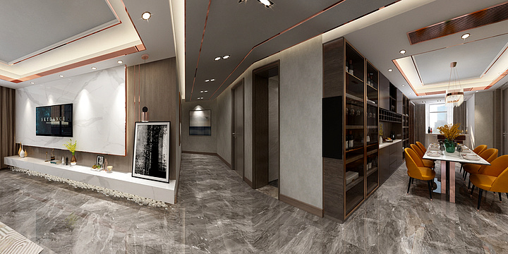 王玲设计工作室-鼎盛国际-装修设计方案