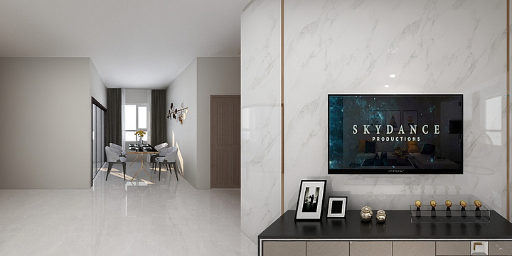 主案设计师张杰-华发作图-装修设计方案