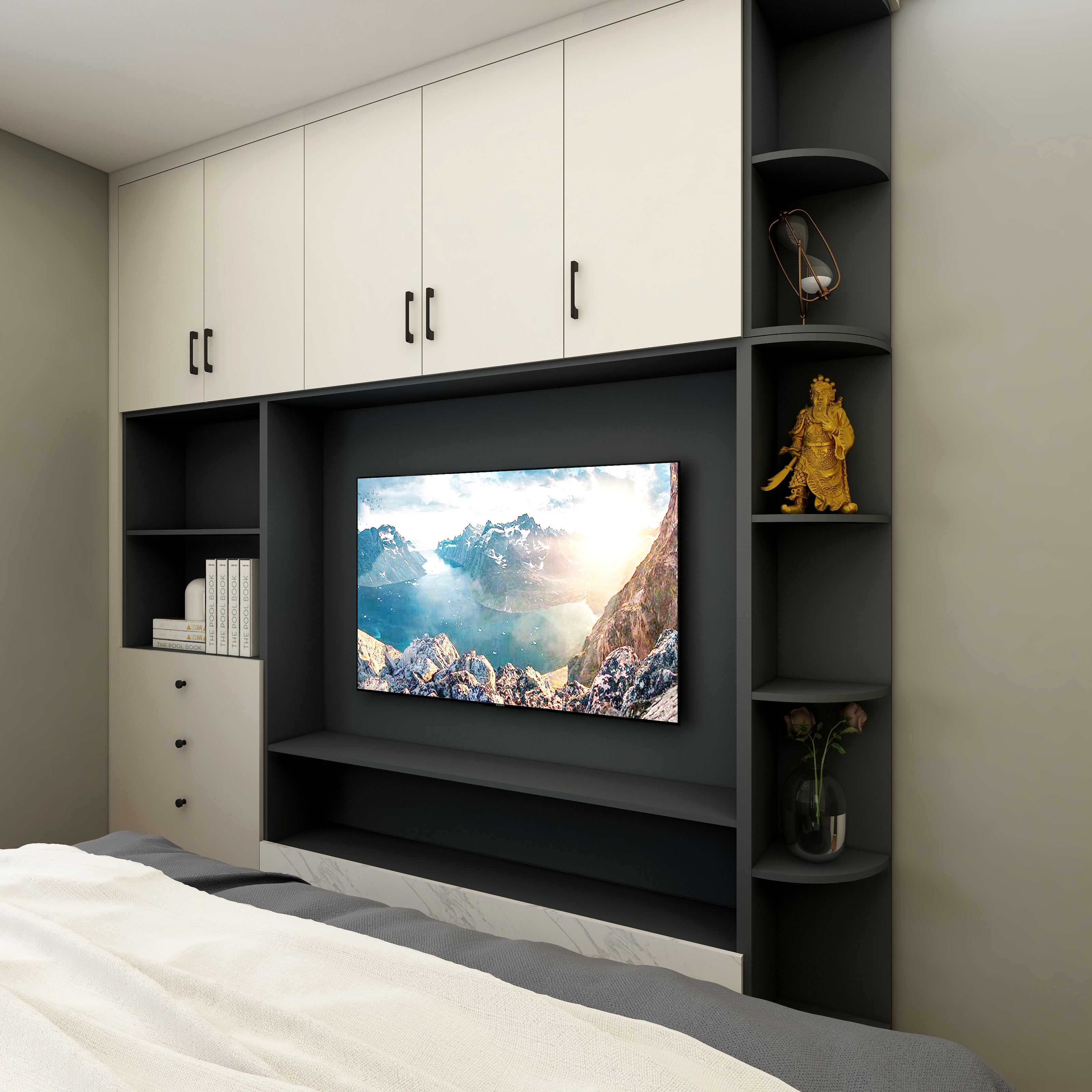 沐莀青禾全屋定制-万科观承-装修设计方案