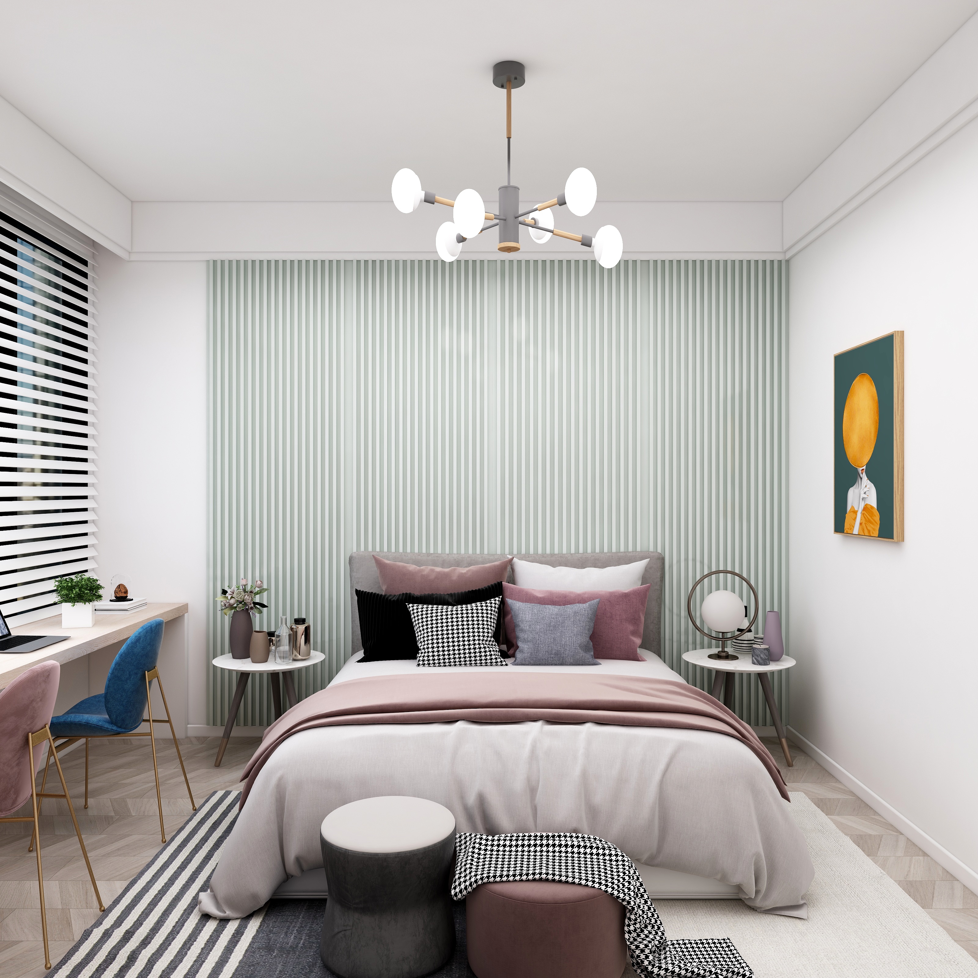 蒋祥如-北欧风格装修效果图