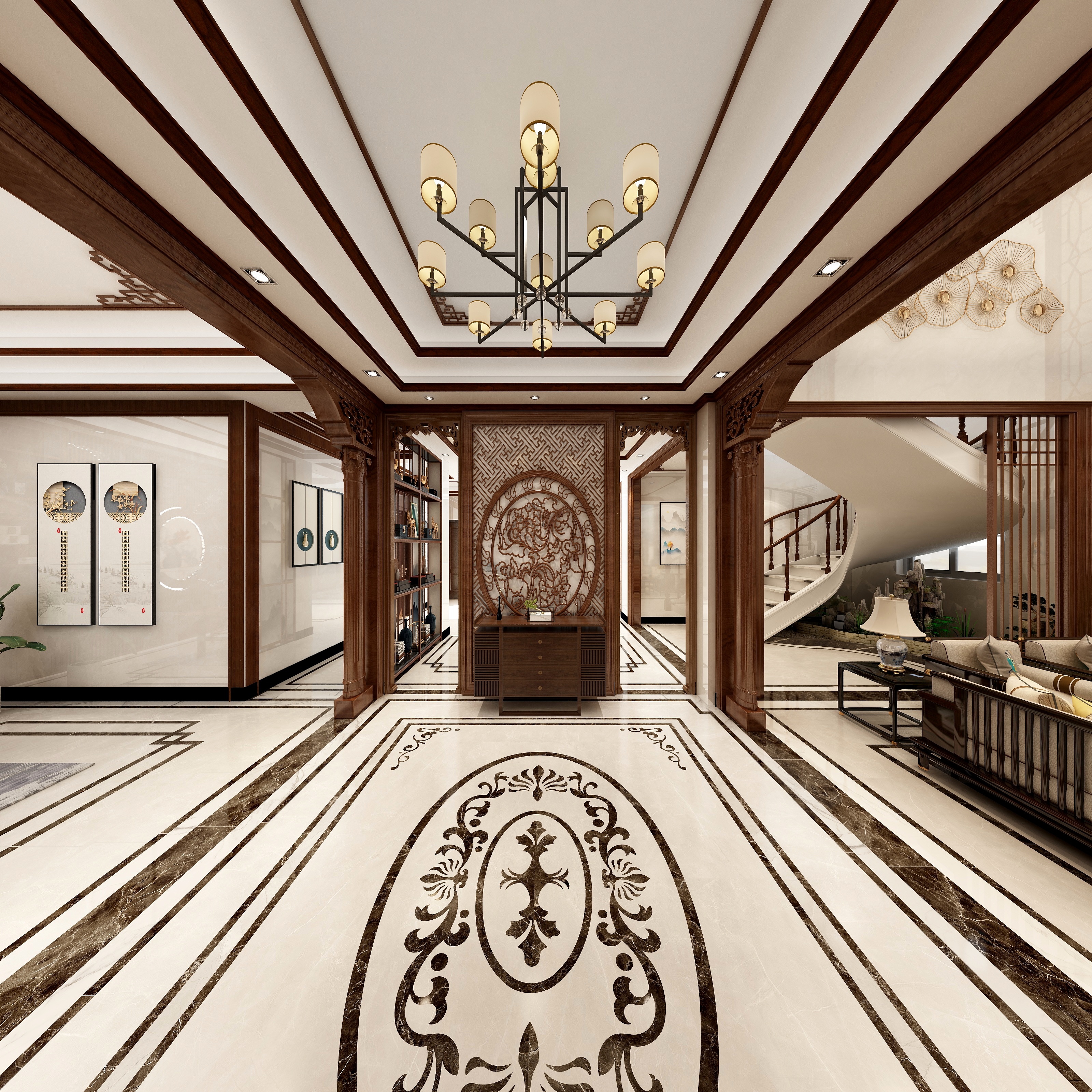 摘花酿酒-唐前别墅-装修设计方案