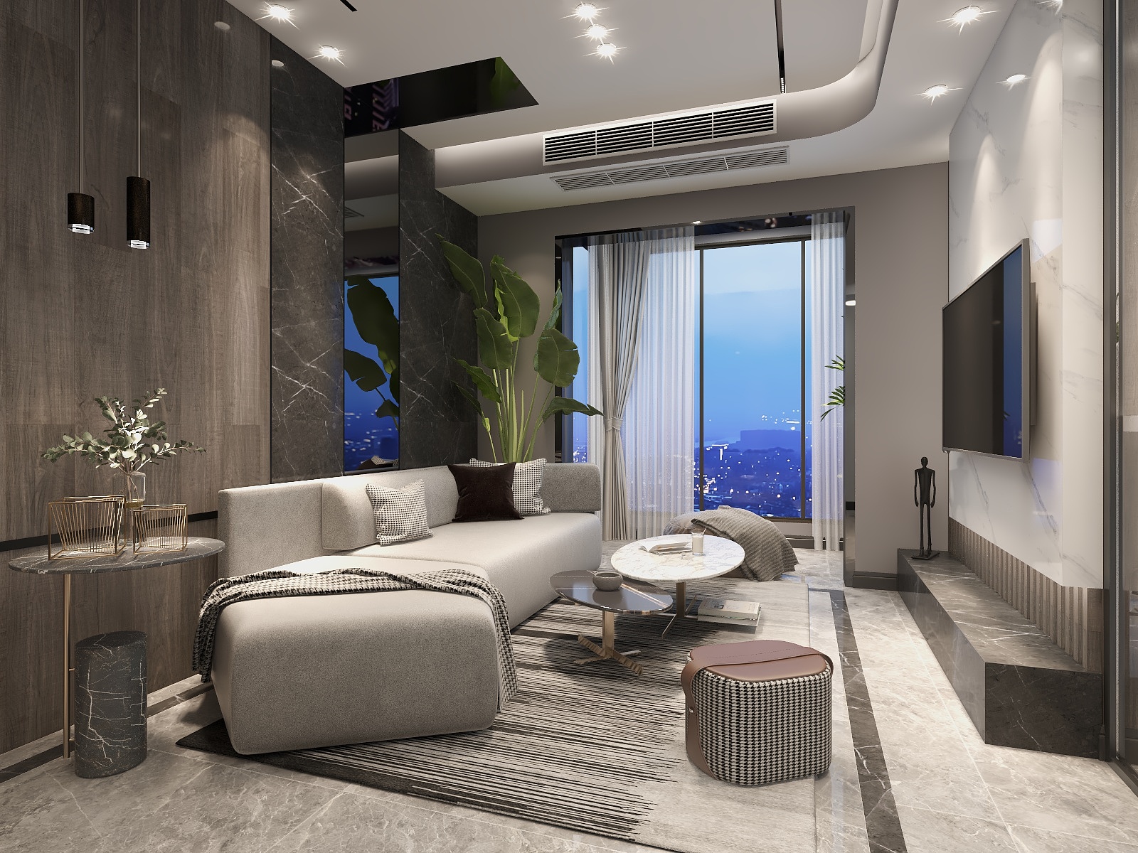 马骏-炎华置信花千集-装修设计方案