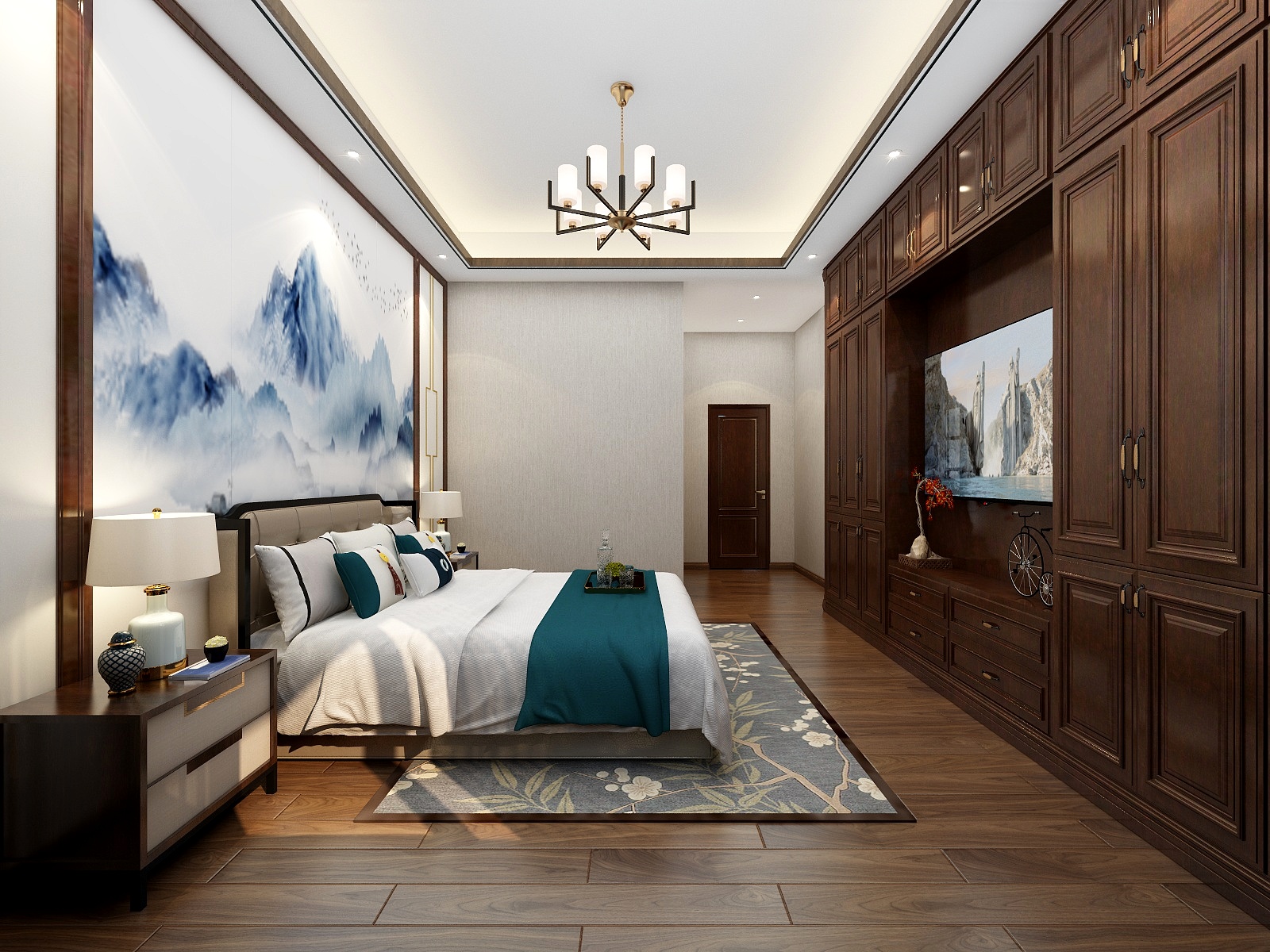 EDCV-新中式（投）装修效果图