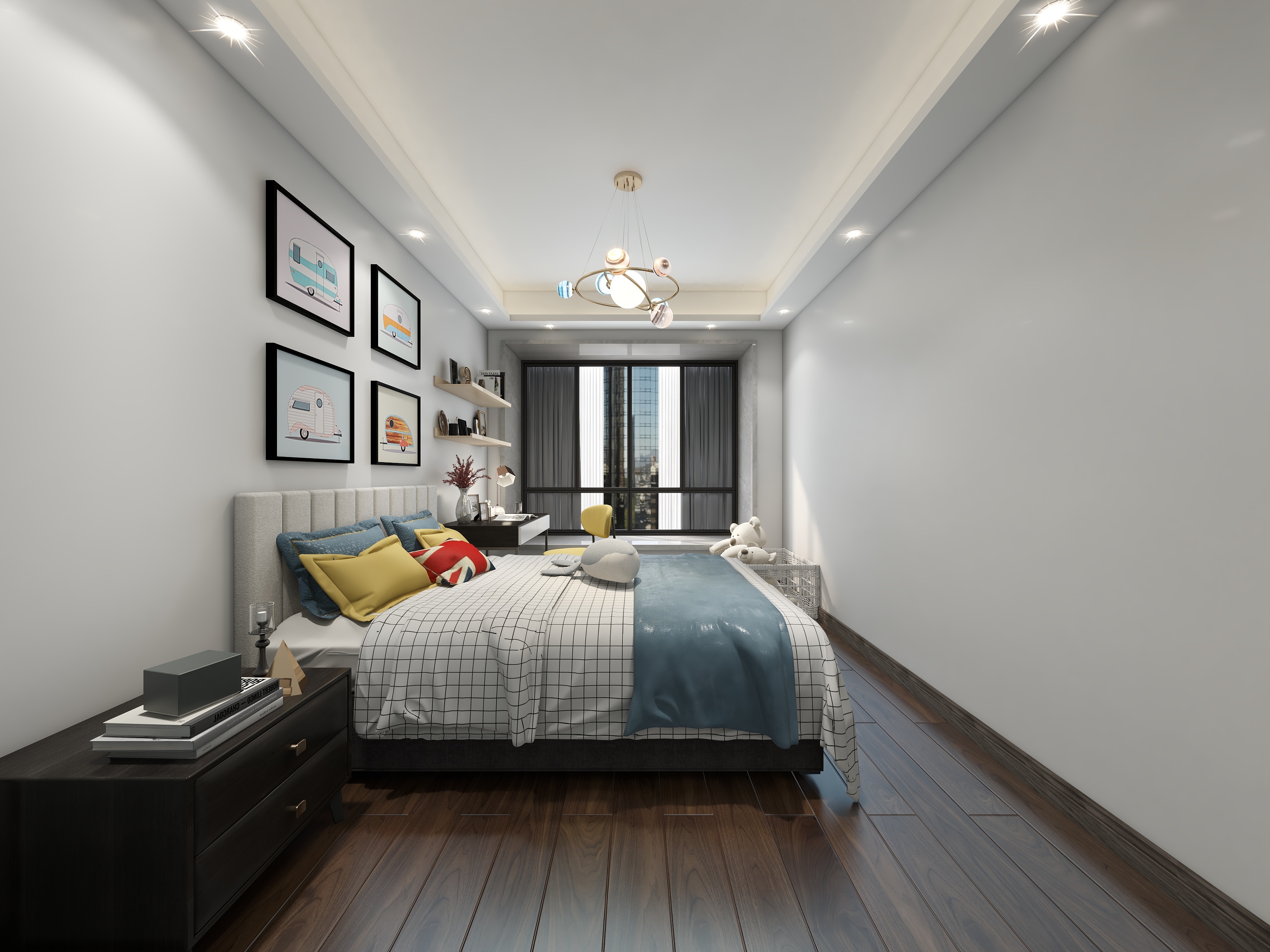 李青越-汕头桃园福邸装修效果图