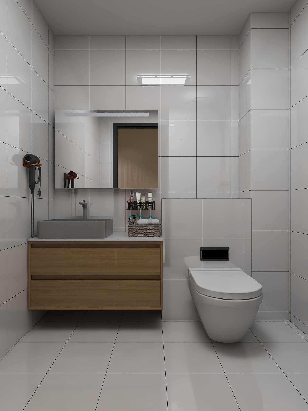 王怀彤-蔚蓝魔方公寓-装修设计方案