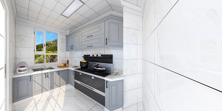 百得橱柜设计师郭阳莲-邵东御府6栋-装修设计方案