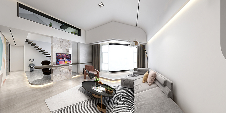 清澜AWtwQs-现代-装修设计方案