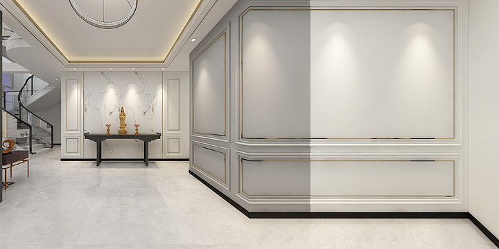 玖零装饰-设计-别墅客厅-装修设计方案