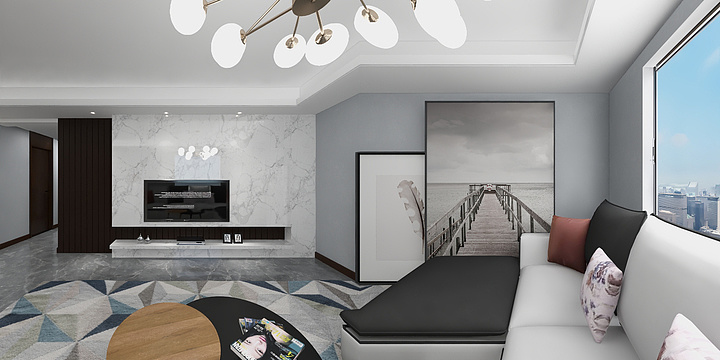 这边风景独好123-明厚源华府精装1-1-1404-装修设计方案