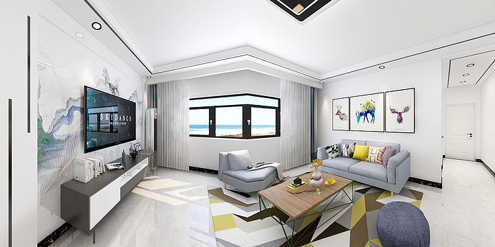 邢台晟达装饰有限责任公司-龙门国际3-2-604-装修设计方案