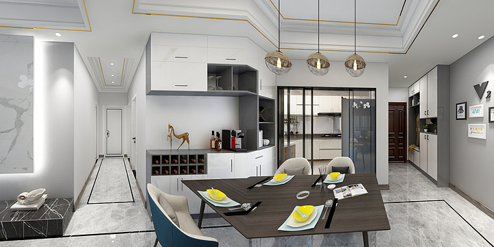 华度原创15696265965-兴盈国际4栋21-6杨先雅居装修设计图(1)-副本-装修设计方案