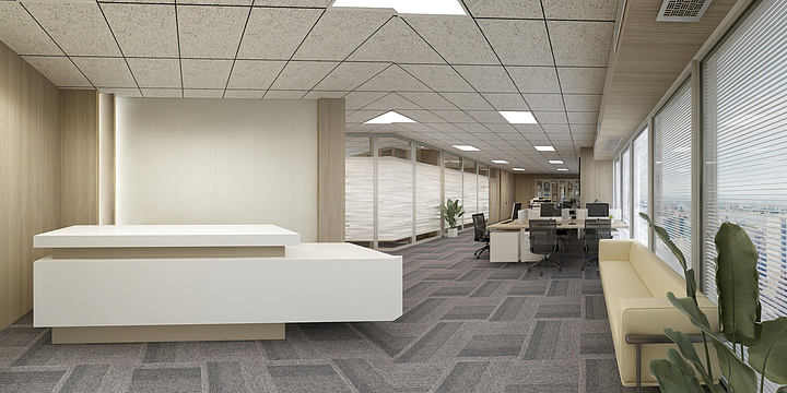 常炜斌-清控创新C座12层《证券公司》-装修设计方案