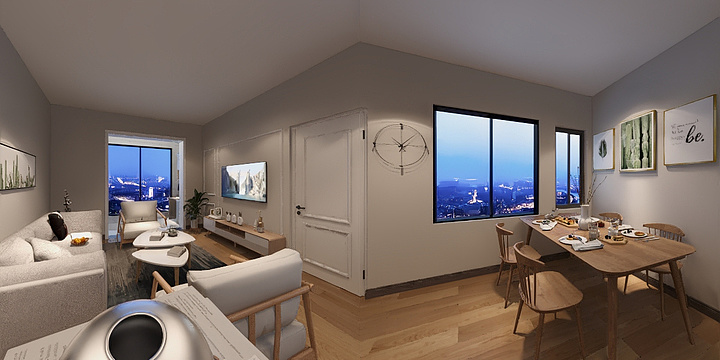 四川十四行建设工程有限公司-中梁一号-装修设计方案